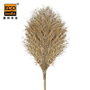 爱柯布洛 竹竿大扫把（1把）户外环卫大号笤帚长2.2m4斤大竹扫把物业建筑清洁笤帚221148