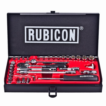 罗宾汉（RUBICON）套筒扳手1/4棘轮扳手RGS-035内六角扳手 多用途螺丝刀套装 螺丝批起子 改锥 35件套