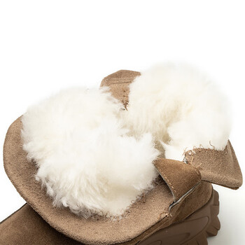 老管家285劳保鞋男冬季加绒棉鞋钢包头防砸防刺穿安全鞋耐磨牛筋底羊毛保暖防寒高帮靴45