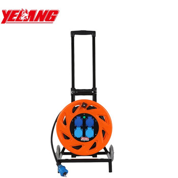 野狼 yelang 移动电缆盘过热保护盘线轴YZW3*2.5mm²/50米 YL-45YS-1050