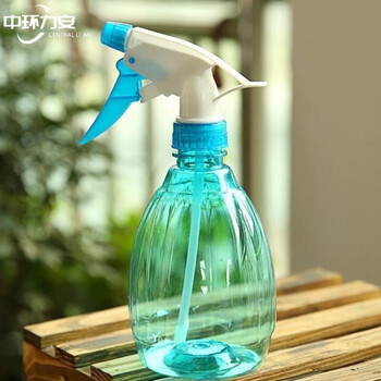 中环力安【两个装颜色随机发】500ml浇花喷壶分装瓶园艺洒水壶喷雾器手压力花卉浇水瓶
