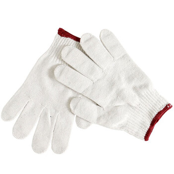 盛港 线手套 劳保手套 加密加厚耐磨棉纱工地干活手套 12付H-6500