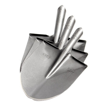 兰诗（LAUTEE）210382 尖头铁锨施工钢锹农用铁锹铁铲 1.4M槐木杆3号（小）尖楸 整套