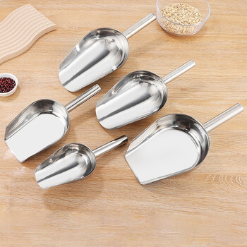 庄太太 16寸 不锈钢冰铲加厚无磁干货铲多用平底铲