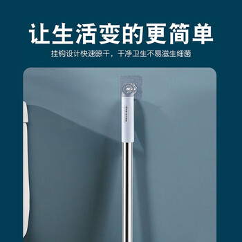亿丽佳 大号金属杆马桶吸 橡胶马桶皮搋子 卫浴清洁一炮通 厕所疏通器 10件/组