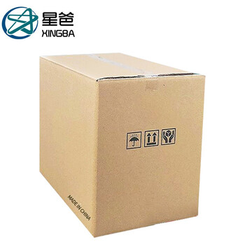 星爸搬家纸箱子无扣手53*23*29(3个装)大号纸箱打包收纳箱快递箱整理储物行李搬家箱