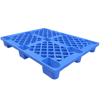 飞尔 塑料托盘 网格叉车栈板 仓库防潮地台板 物流托板塑胶卡板【A1 圆脚1200x1000x145 6.7KG】