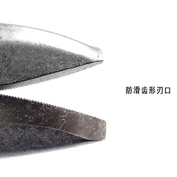 田岛（TAJIMA）SHJ-250L 10寸航空剪 多功能右弯航空剪 铁皮剪 航空剪刀 1108-0866 右嘴250mm