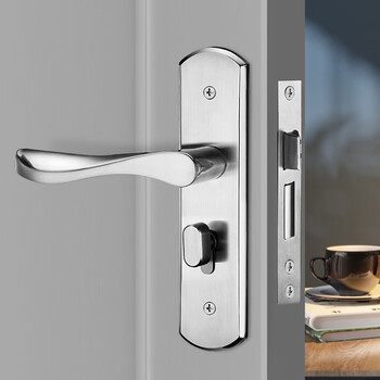 飞球( Fly.Globe) 不锈钢门锁室内卧室房门锁防盗锁具门把手 AH66