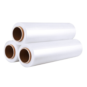 飞尔（FLYER）缠绕膜 宽50cm 长300m膜净重2.5kg/卷 单卷 PE手工打包膜透明拉伸膜