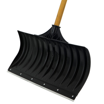 卫洋 WYS-147塑料推雪板马路环卫除雪铲除雪锹除雪工具黑色升级款推雪铲整套