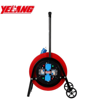 野狼 yelang 移动电缆盘国标插座卷线盘YZW3*1.5mm²/30米 YL-45CYS4-0930