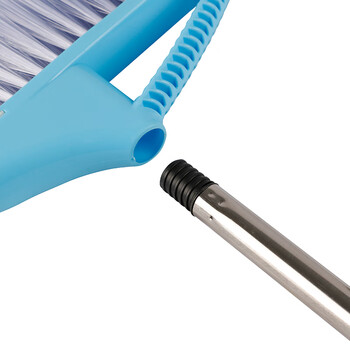 庄太太【扫把簸箕颜色随机  】不锈钢塑料扫把簸箕防风套装组合