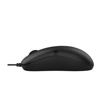 双飞燕（A4TECH) WM-100 有线鼠标 笔记本台式电脑办公家用便携鼠标 USB接口 黑色