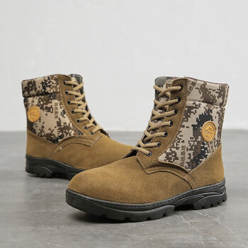 星工（XINGGONG）防寒靴 反绒牛皮鞋面内里羊毛鞋户外雪地保暖大头棉鞋A款 43码