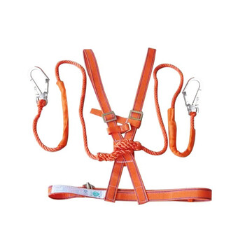 安惠(ANHUI)红色双背双大钩半身式安全带(2米)双背双保险安全带 瑞泰 定做 1条