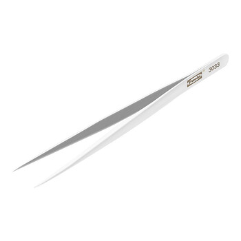 保拉(Paola)  镊子工具(140mm) 不锈钢防磁特长加硬特尖镊子3033