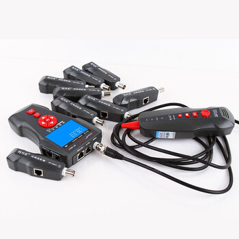 精明鼠（NOYAFA）  NF-8601W  寻线仪长度测线仪断点测试仪PING测试POE测试带8个远端  1年维保