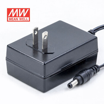 明纬（MEANWELL）GST36U48-P1J 电源适配器(36W左右)美规墙插明纬电源48V0.75A输出