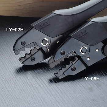 【台湾OPT】LY-05H 同轴电缆棘轮式 压线钳 压接钳(1.72-8.1mm2) LY-05H 铬钒合金钢