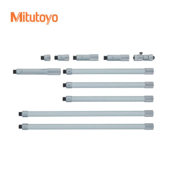 三丰（Mitutoyo）内径千分尺137-210 50-1500mm/0.01mm/13mm硬质合金 数显接杆式高精度 日本三丰原装进口
