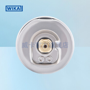威卡（WIKA）213.53.063 黄铜波登管压力表 轴向安装 G1/4B
