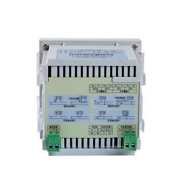 伊莱科(ELECALL)单相数显电流表交流电流表智能电表安培表96*96ELE-AA3Y白色附加1路变送输出7