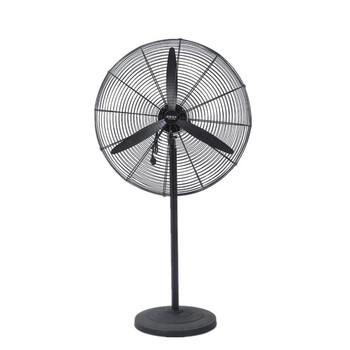 稻田 工业风扇 强力电风扇 工厂车间商用摇头墙壁挂扇 杨柳清泉系列 铝叶落地扇 3米电线【280W FS-75型】一台
