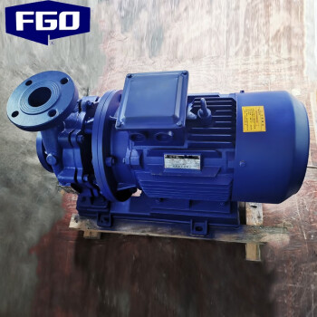 FGO 卧式管道泵  ISW离心泵 380V 100-100/100m3/h扬程12.5米5.5kw