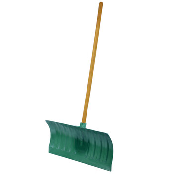 卫洋 WYS-149大号除雪铲推雪铲环卫物业推雪板除雪锹铲雪锹颜色随机绿色塑料款整套