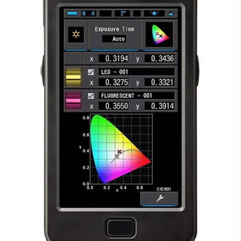 KONICA MINILTA柯尼卡美能达显色照度计CL-70F手持色彩勒克斯计 色度计