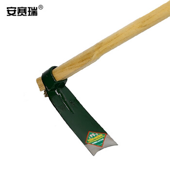 安赛瑞 锄头 开荒翻地农用除草条锄头 1.2米椿木长柄钢制园林园艺锄头 27102
