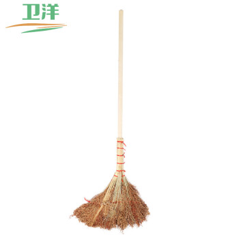卫洋WYS-616 木杆高粱扫把 扫马路植物扫把清洁笤帚苗子学校单位扫地面 1.4米款