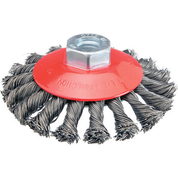 哈恩库博 HAHN+KOLB  锥形刷，115mm直径，M14编织V2A钢丝，0.5mm 76089191  60天