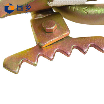 固乡（电工木杆脚扣250型）爬树脚扣 爬树工具 国标 脚扣 爬杆 鞋  扒脚 电信 爬椰子树 无缝管脚钩爬树