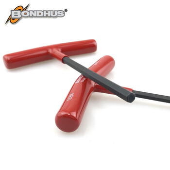 美国波顿BONDHUS公制T型平头13252内六角扳手内六角螺丝刀2x150mm 13252 铬钒合金钢 1