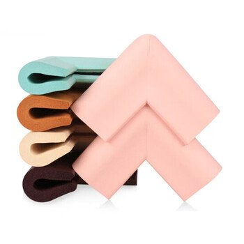 海斯迪克 HK-339 安全防撞角 护角 桌角防碰保护套 L型 米白色