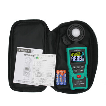 ecofive（莱靡） MS6612N 照度计 亮度计 照度测试仪 测光仪 1年维保
