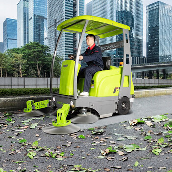 德威莱克DW1450D驾驶式扫地机工厂车间吸尘扫地车工业仓库物业道路清扫车驾驶式扫地车