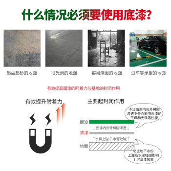 香榭丽漆工业品  环氧树脂地坪漆耐磨平涂型自流平地平漆工程水泥地面漆油漆 透明底漆 16kg漆+4kg固化剂