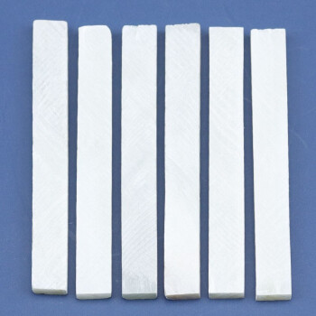 海斯迪克  HKDP-2 水晶滑石笔 大小记号笔 手工用白色记号笔划线笔 68mm(3盒*21个)