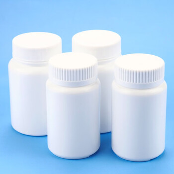 海斯迪克 HKCL-415 塑料铝箔样品瓶小药瓶 分装存储胶囊片剂包装瓶 医药胶囊瓶 100ml