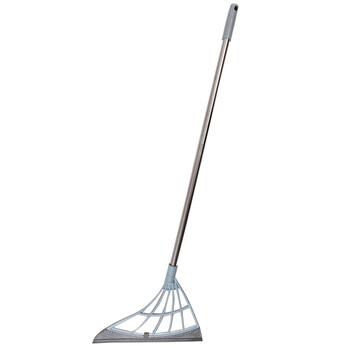 海斯迪克 HKY-110 多功能魔术扫把 网红卫生间刮水器 灰色