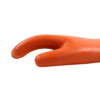 星工 XINGGONG 五指款加厚保暖防寒手套 羊毛手套 劳保手套 军绿色均码 5付