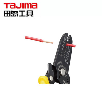 田岛（TAJIMA）DEW-6M2 6寸磨齿剥线钳剥皮钳切割工具 10-22AWG1805-2594