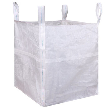 飞尔（FLYER）工业吨包袋 承重1.5吨 耐磨编织集装袋 四吊兜底加围大开口100x100x120cm【FLJD299】