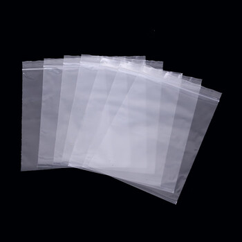 飞尔（FLYER）pe自封袋 密封袋 防水防尘自粘骨袋 透明塑料包装袋【6x8cm 10丝】10包起批