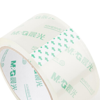 晨光（MG）透明胶带 超透封箱胶带【48mm*50y 6卷/筒 3筒起订 AJD97384】