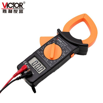 胜利仪器（VICTOR）万用表数字电流表交流钳形万能表数字电流表交直流 VC6015F 标配现货