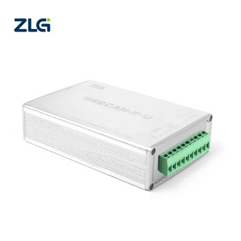 ZLG致远电子 CAN盒 新能源汽车CAN总线报文分析智能USBCAN接口卡 USBCAN-E-U